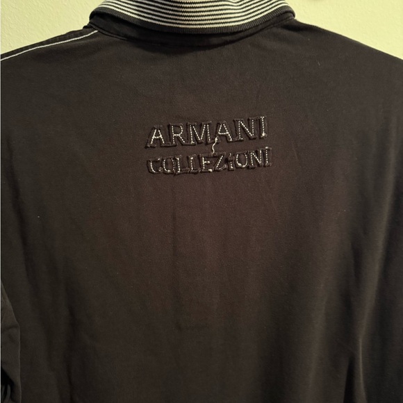 Medium polo with long sleeves. Armani Collezioni. Very rare. - Picture 1 of 2